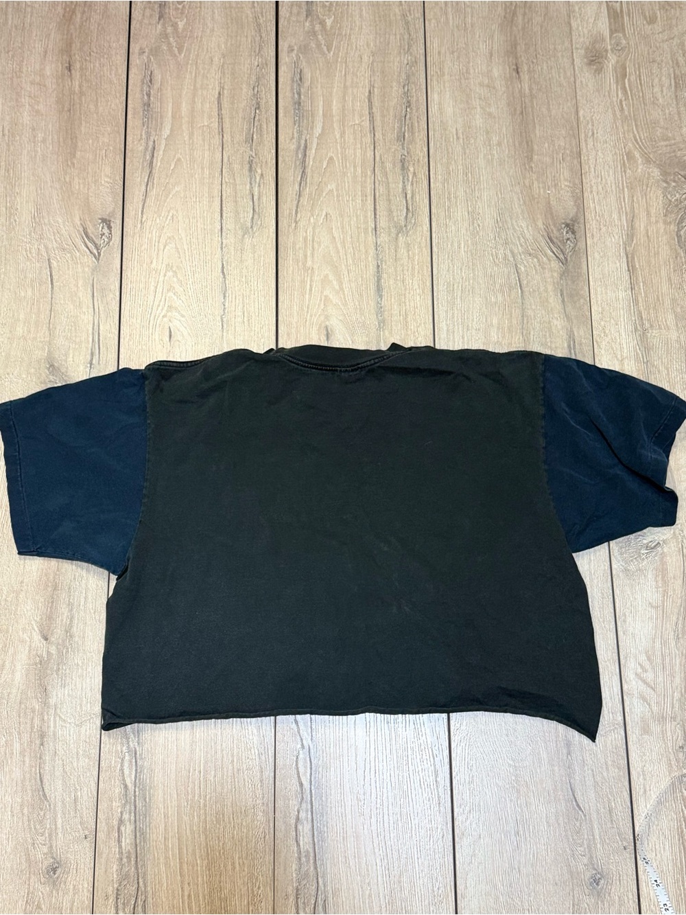 Anvil Vintage Grizzly Bear Graphic Crop Tee Distressed Wildlife T-Shirt Size XL - Picture 5 of 9